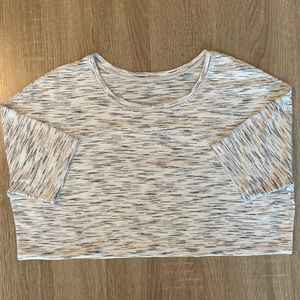 Lululemon Run It Out Tee in Tiger Space Dye size 4